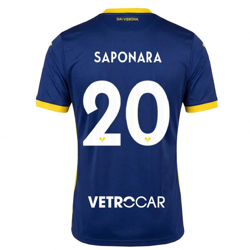 Danxen Herren Riccardo Saponara #20 Königsblau Gelb Weiß Heimtrikot Trikot 2026/27 T-Shirt Schweiz