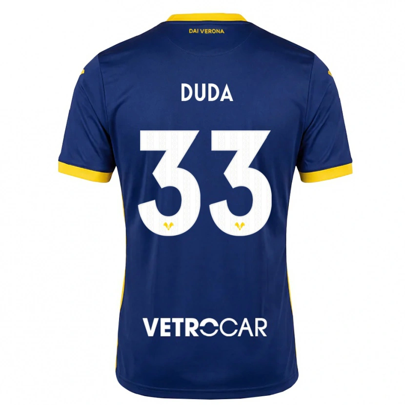 Danxen Herren Ondrej Duda #33 Königsblau Gelb Weiß Heimtrikot Trikot 2026/27 T-Shirt Schweiz
