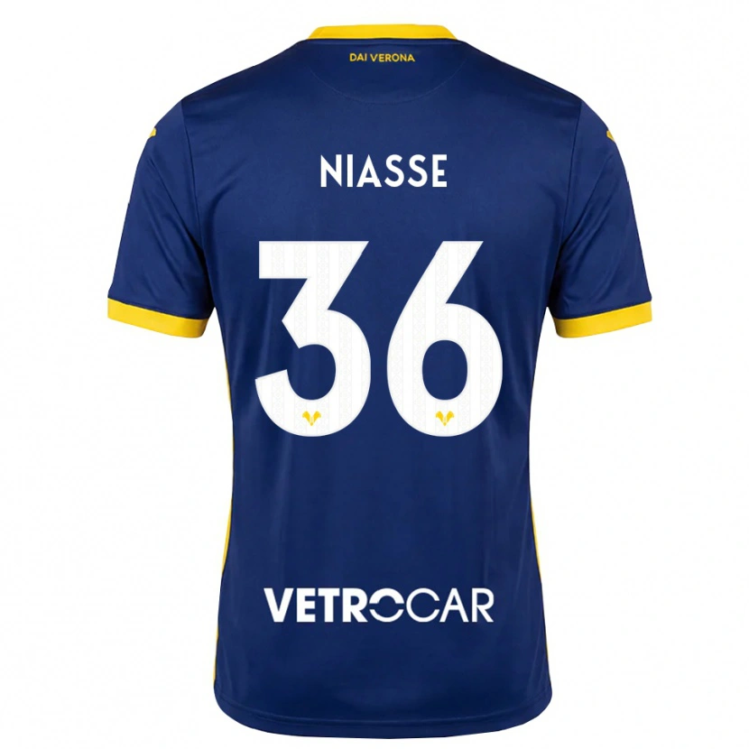 Danxen Herren Cheikh Niasse #36 Königsblau Gelb Weiß Heimtrikot Trikot 2026/27 T-Shirt Schweiz