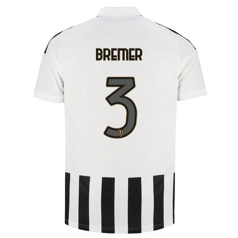 Danxen Herren Gleison Bremer Silva Nascimento #3 Schwarz Weiß Braun Heimtrikot Trikot 2026/27 T-Shirt Schweiz