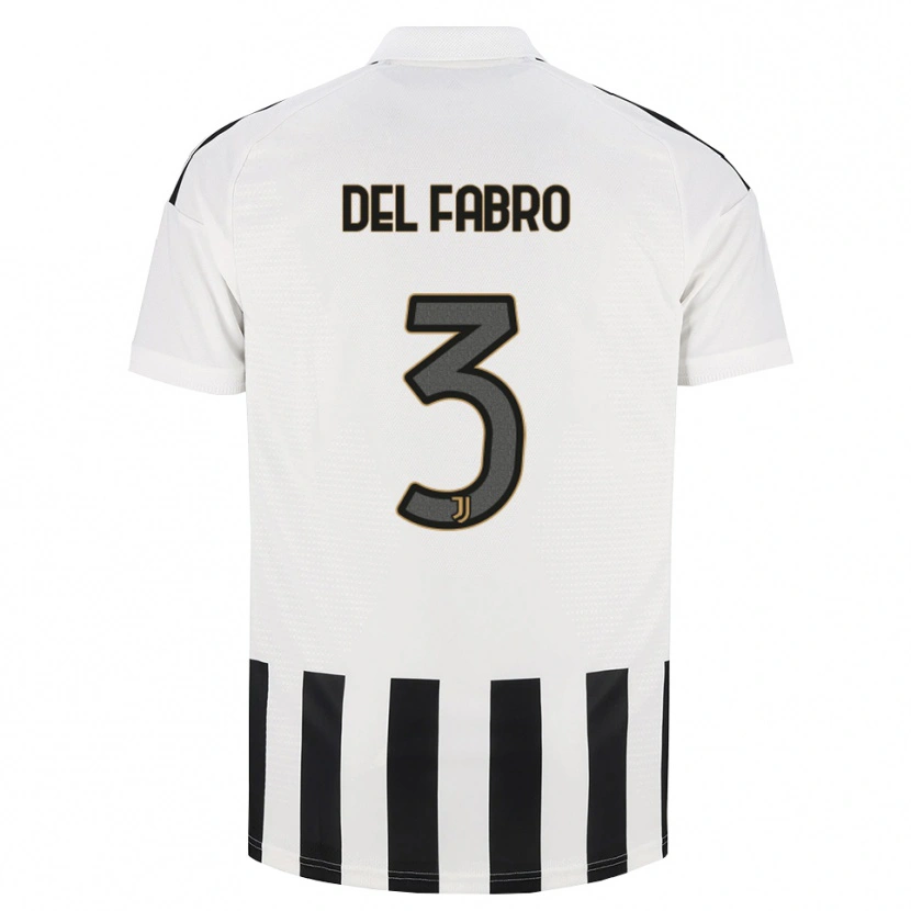 Danxen Herren Jacopo Del Fabro #3 Schwarz Weiß Braun Heimtrikot Trikot 2026/27 T-Shirt Schweiz