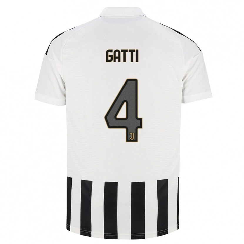 Danxen Herren Federico Gatti #4 Schwarz Weiß Braun Heimtrikot Trikot 2026/27 T-Shirt Schweiz