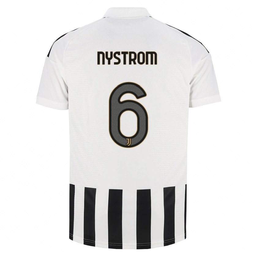 Danxen Herren Paulina Nyström #6 Schwarz Weiß Braun Heimtrikot Trikot 2026/27 T-Shirt Schweiz