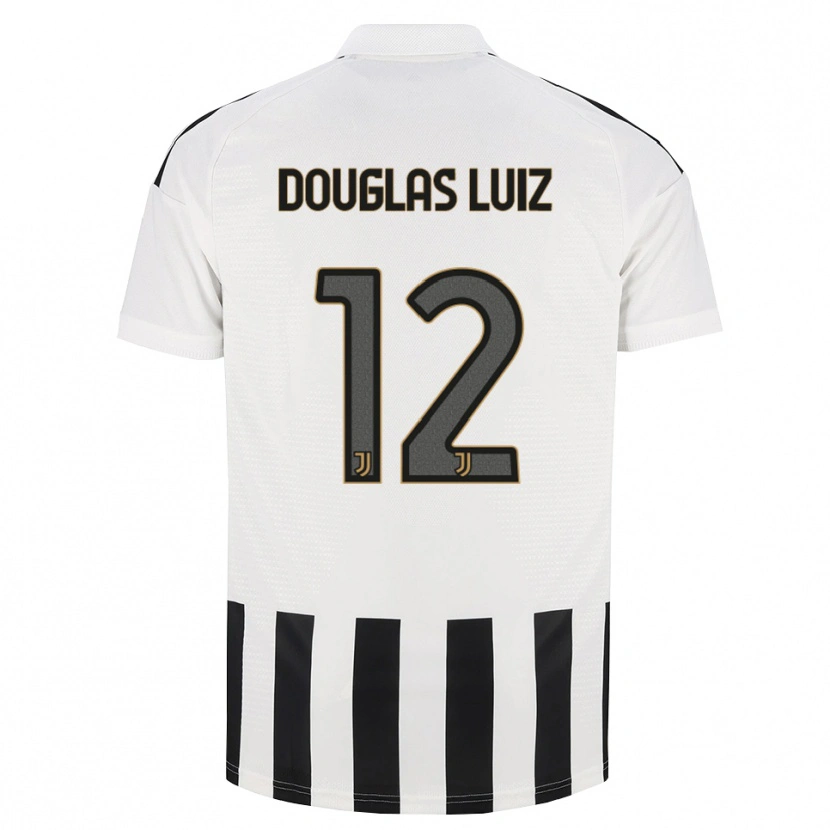 Danxen Herren Douglas Luiz #12 Schwarz Weiß Braun Heimtrikot Trikot 2026/27 T-Shirt Schweiz