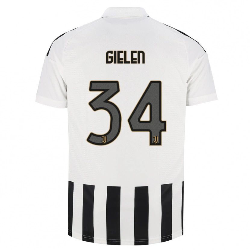 Danxen Herren Wout Gielen #34 Schwarz Weiß Braun Heimtrikot Trikot 2026/27 T-Shirt Schweiz