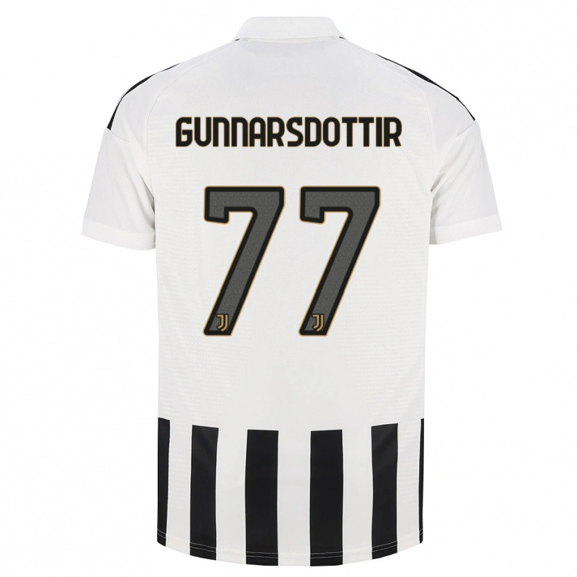 Danxen Herren Sara Bjork Gunnarsdottir #77 Schwarz Weiß Braun Heimtrikot Trikot 2026/27 T-Shirt Schweiz