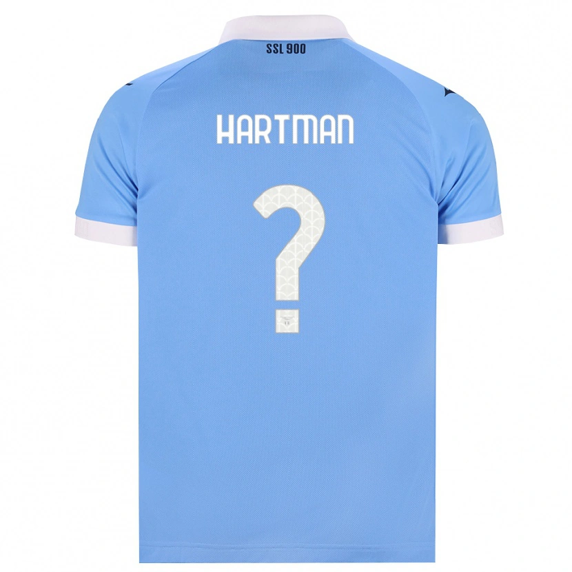 Danxen Herren Thomas Hartman #0 Hellblau Schwarz Weiß Heimtrikot Trikot 2026/27 T-Shirt Schweiz
