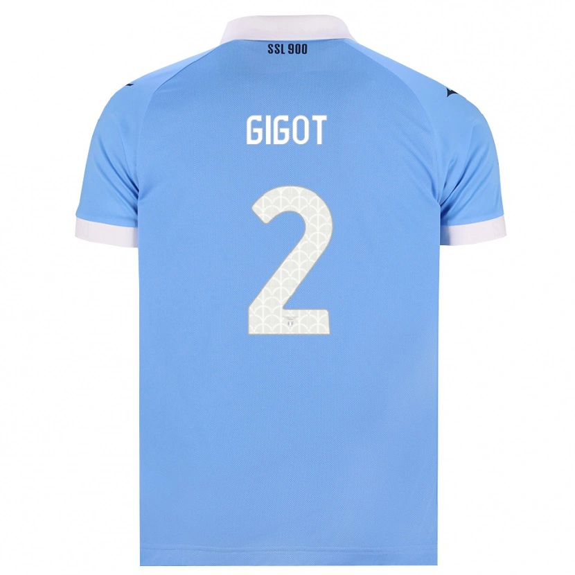 Danxen Herren Samuel Gigot #2 Hellblau Schwarz Weiß Heimtrikot Trikot 2026/27 T-Shirt Schweiz