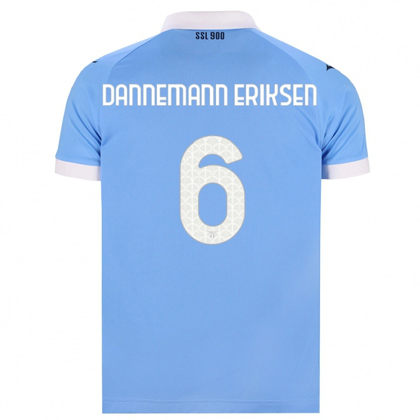Danxen Herren Louise Dannemann Eriksen #6 Hellblau Schwarz Weiß Heimtrikot Trikot 2026/27 T-Shirt Schweiz