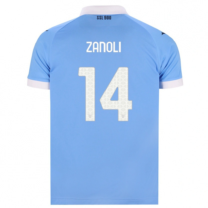 Danxen Herren Martina Zanoli #14 Hellblau Schwarz Weiß Heimtrikot Trikot 2026/27 T-Shirt Schweiz