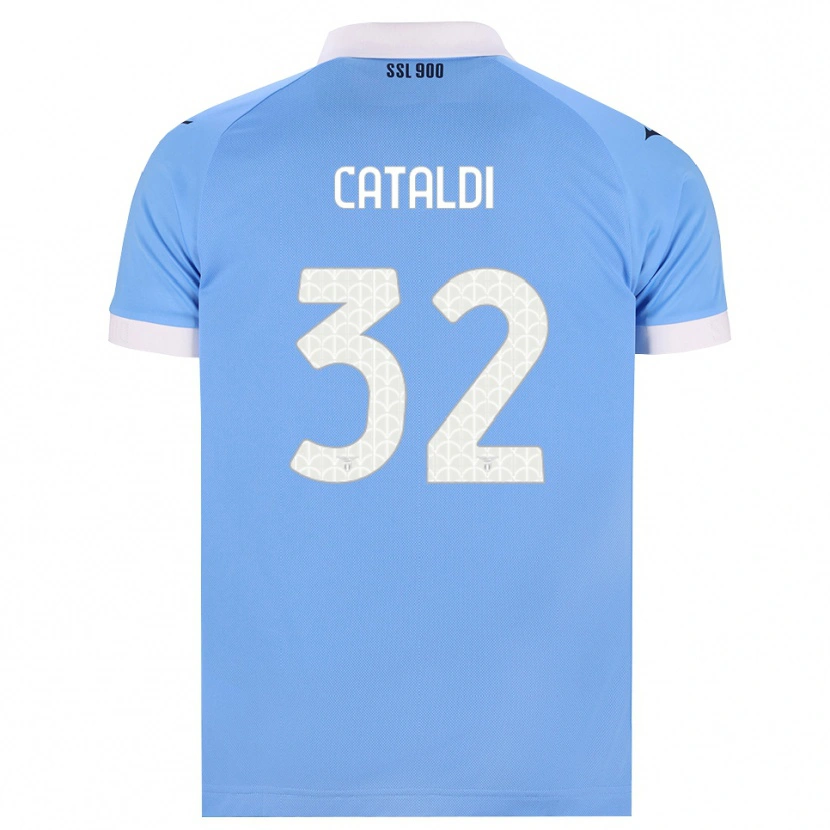 Danxen Herren Danilo Cataldi #32 Hellblau Schwarz Weiß Heimtrikot Trikot 2026/27 T-Shirt Schweiz