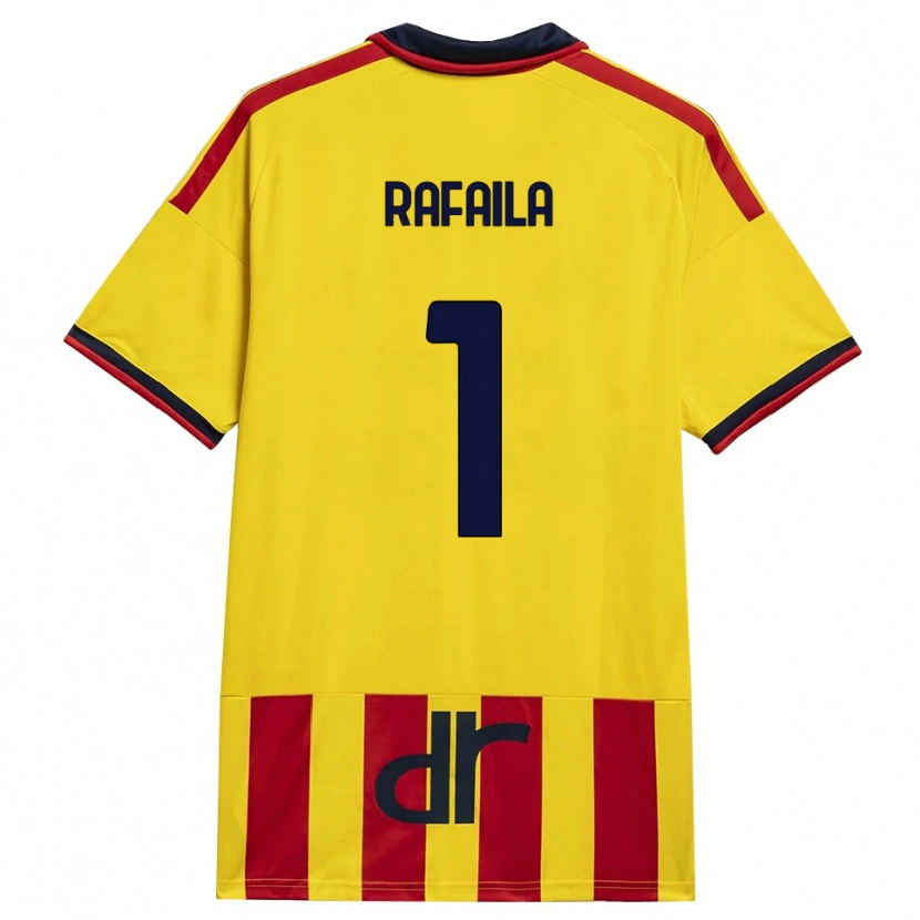 Danxen Herren Vlad Răfăilă #1 Gelb Rot Heimtrikot Trikot 2026/27 T-Shirt Schweiz