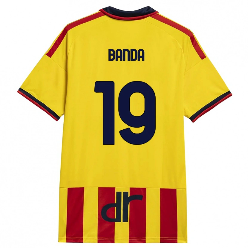 Danxen Herren Lameck Banda #19 Gelb Rot Heimtrikot Trikot 2026/27 T-Shirt Schweiz