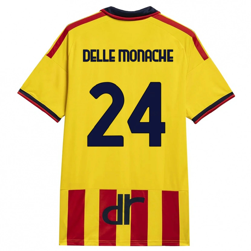 Danxen Herren Marco Delle Monache #24 Gelb Rot Heimtrikot Trikot 2026/27 T-Shirt Schweiz