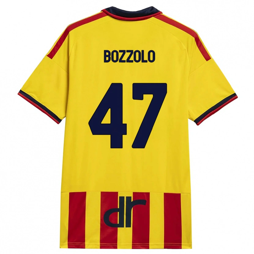 Danxen Herren Alessandro Bozzolo #47 Gelb Rot Heimtrikot Trikot 2026/27 T-Shirt Schweiz