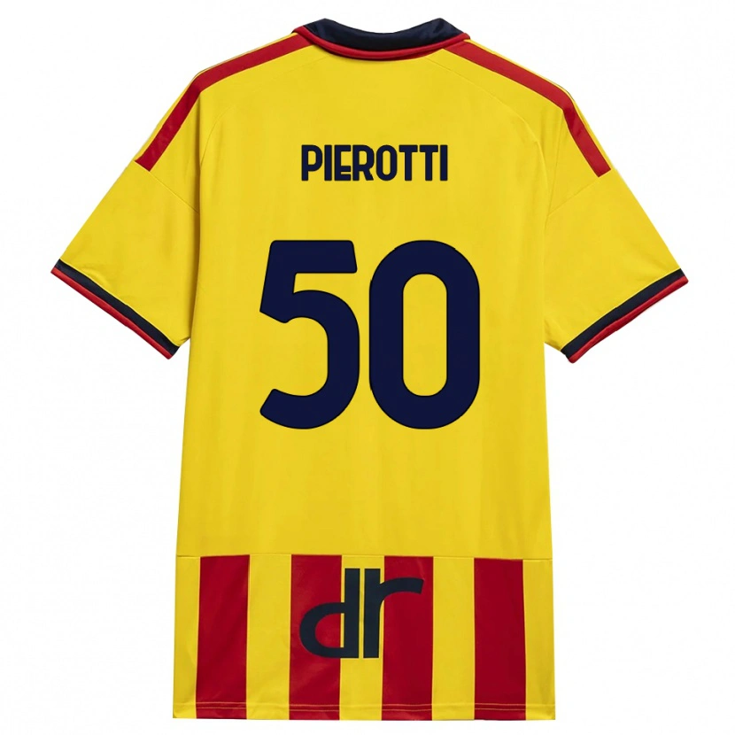 Danxen Herren Santiago Pierotti #50 Gelb Rot Heimtrikot Trikot 2026/27 T-Shirt Schweiz