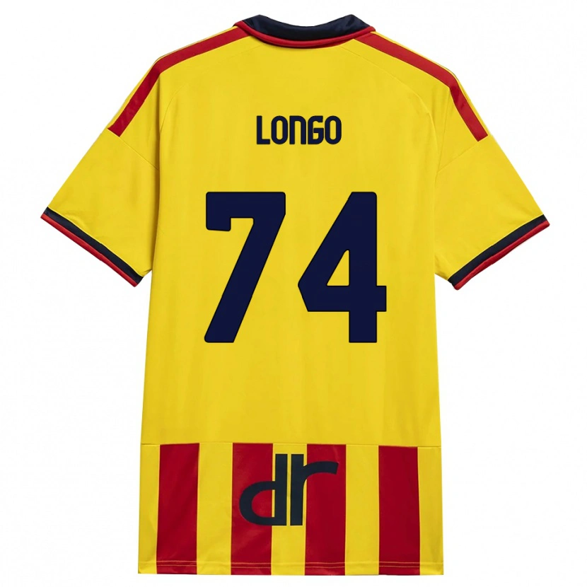 Danxen Herren Francesco Longo #74 Gelb Rot Heimtrikot Trikot 2026/27 T-Shirt Schweiz
