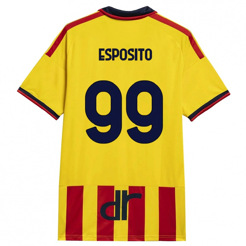 Danxen Herren Pasquale Esposito #99 Gelb Rot Heimtrikot Trikot 2026/27 T-Shirt Schweiz