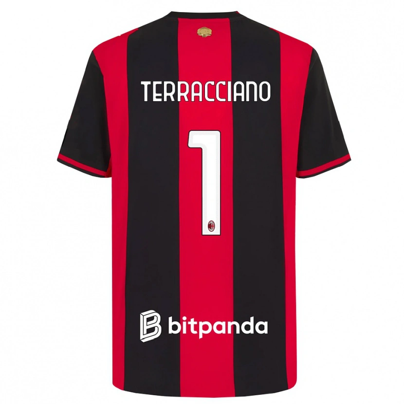 Danxen Herren Pietro Terracciano #1 Rot Schwarz Weiß Heimtrikot Trikot 2026/27 T-Shirt Schweiz