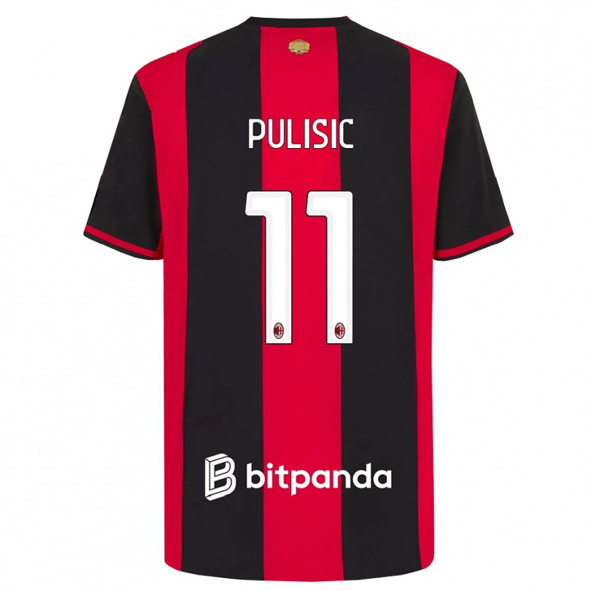 Danxen Herren Christian Pulisic #11 Rot Schwarz Weiß Heimtrikot Trikot 2026/27 T-Shirt Schweiz