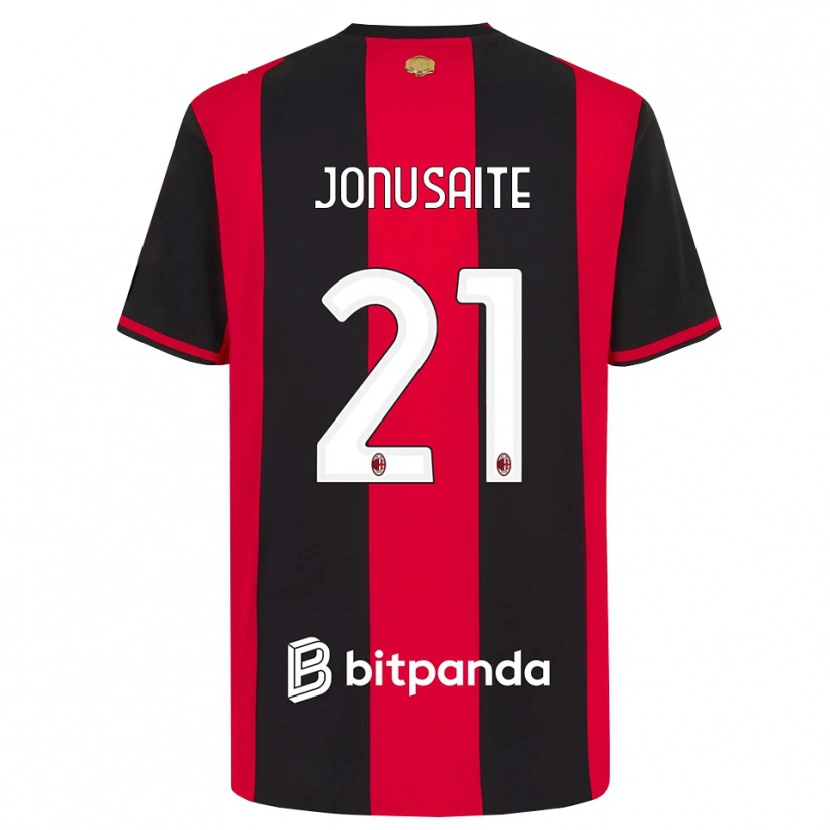 Danxen Herren Rimante Jonusaite #21 Rot Schwarz Weiß Heimtrikot Trikot 2026/27 T-Shirt Schweiz