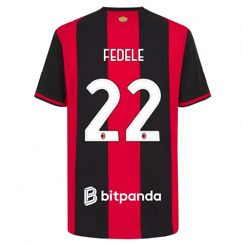 Danxen Herren Noemi Fedele #22 Rot Schwarz Weiß Heimtrikot Trikot 2026/27 T-Shirt Schweiz