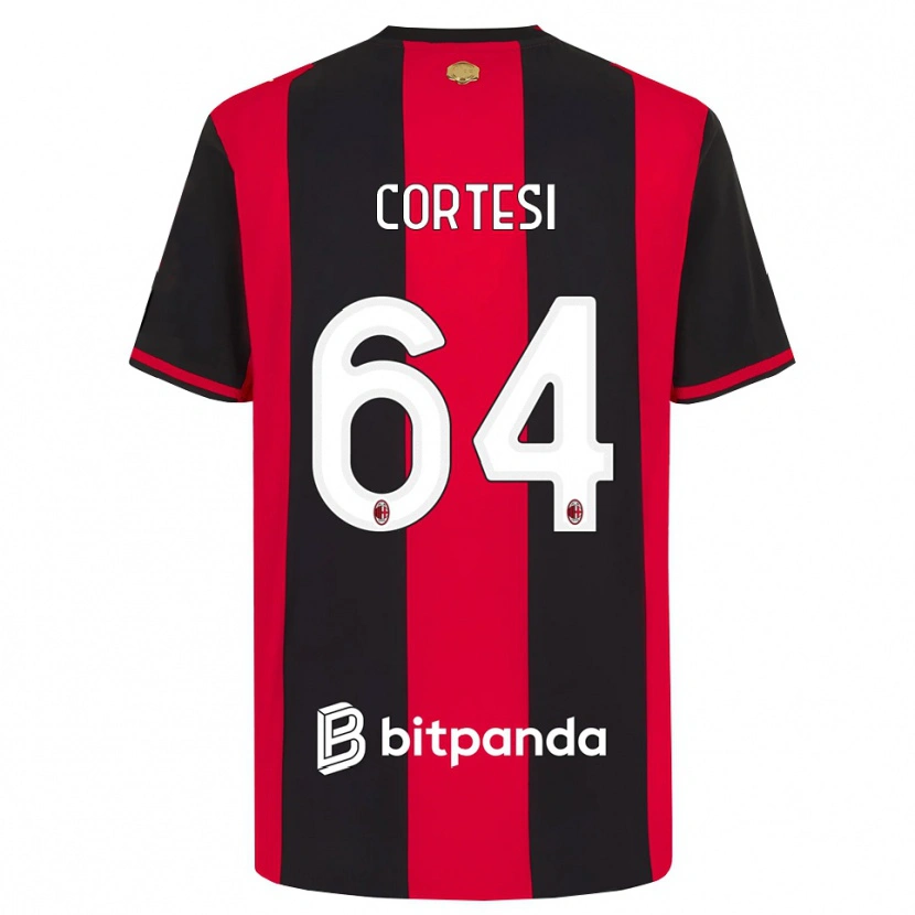Danxen Herren Selena Cortesi #64 Rot Schwarz Weiß Heimtrikot Trikot 2026/27 T-Shirt Schweiz