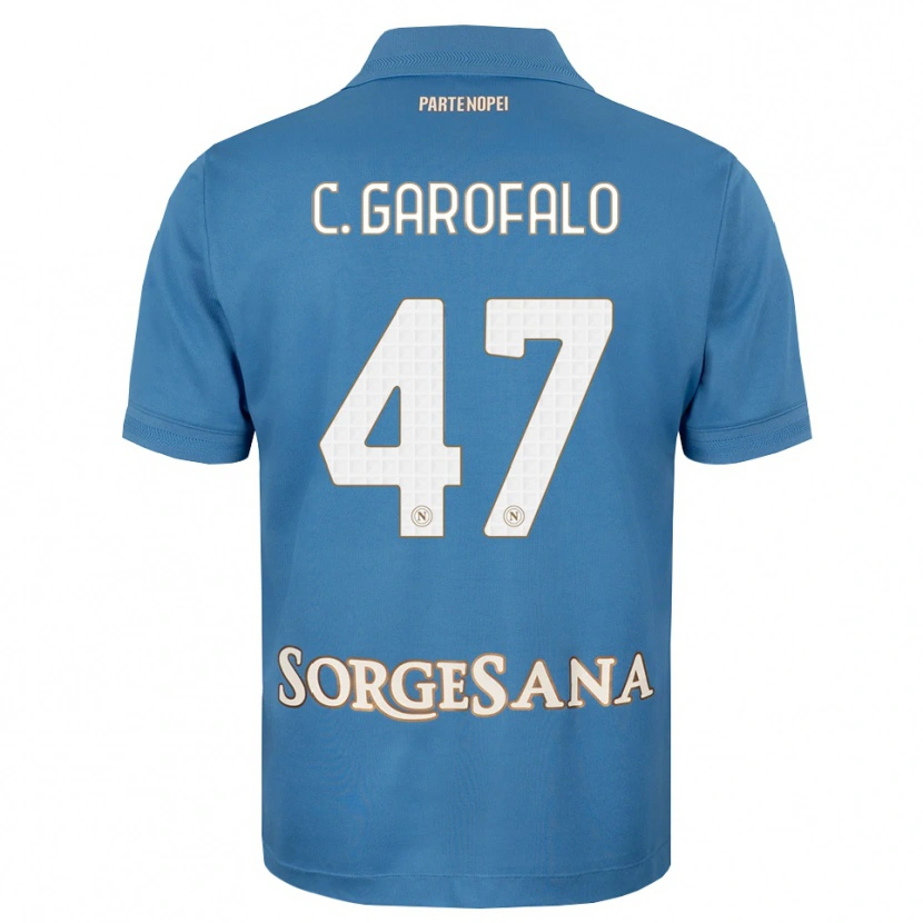 Danxen Herren Christian Garofalo #47 Nebelblau Weiß Heimtrikot Trikot 2026/27 T-Shirt Schweiz
