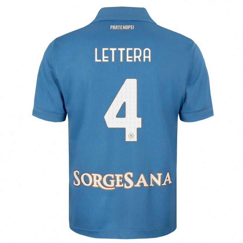Danxen Herren Alessio Lettera #4 Nebelblau Weiß Heimtrikot Trikot 2026/27 T-Shirt Schweiz