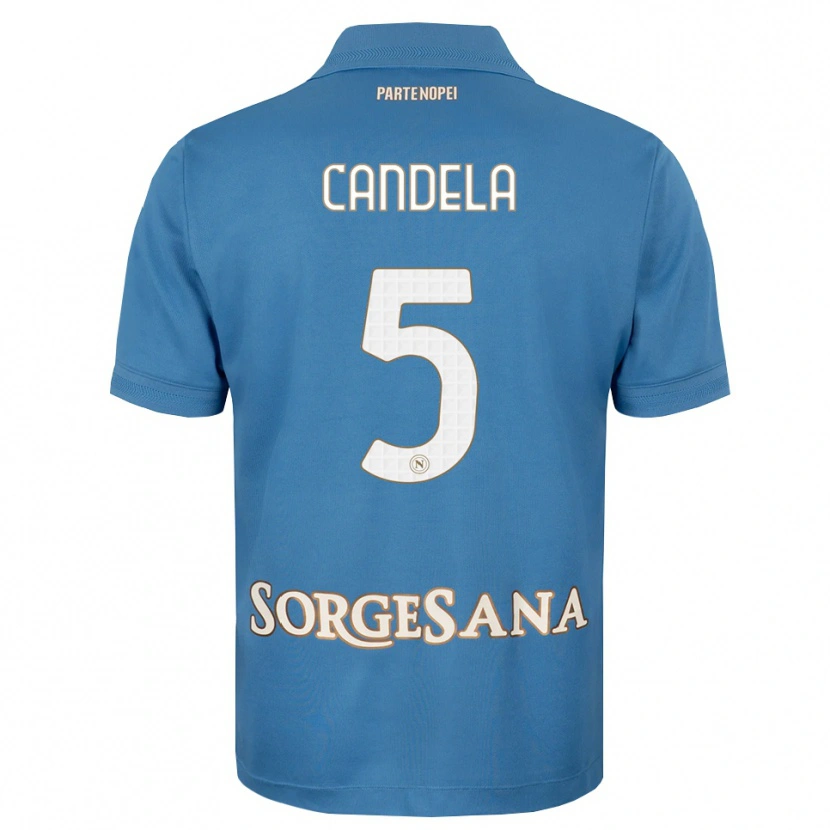 Danxen Herren Ivan Candela #5 Nebelblau Weiß Heimtrikot Trikot 2026/27 T-Shirt Schweiz