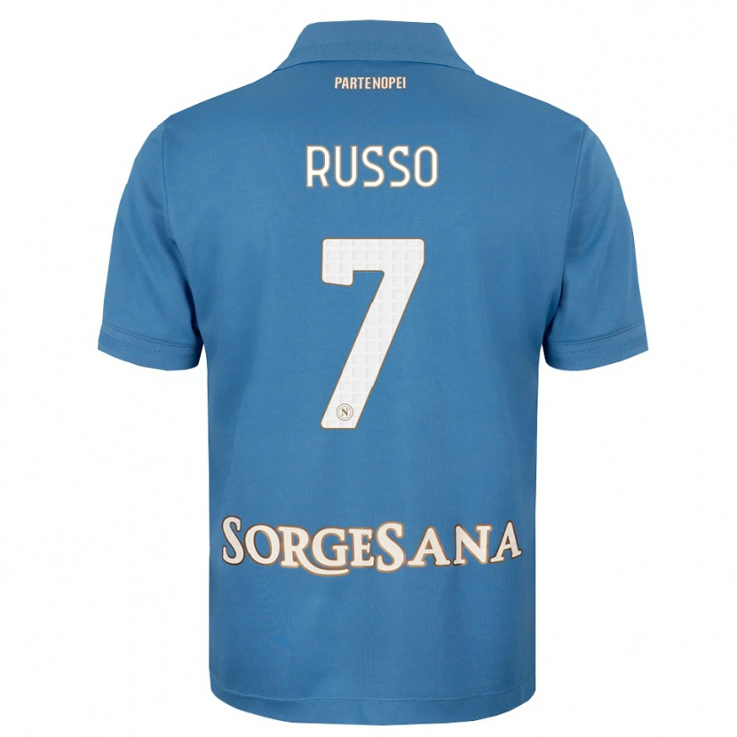 Danxen Herren Giorgio Russo #7 Nebelblau Weiß Heimtrikot Trikot 2026/27 T-Shirt Schweiz
