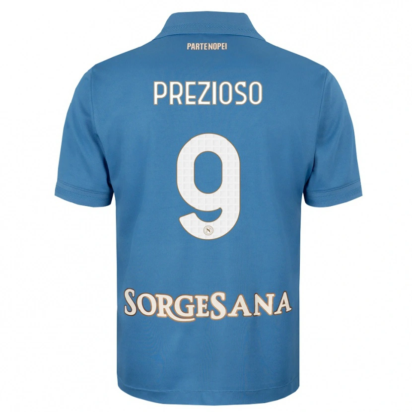 Danxen Herren Vittorio Prezioso #9 Nebelblau Weiß Heimtrikot Trikot 2026/27 T-Shirt Schweiz