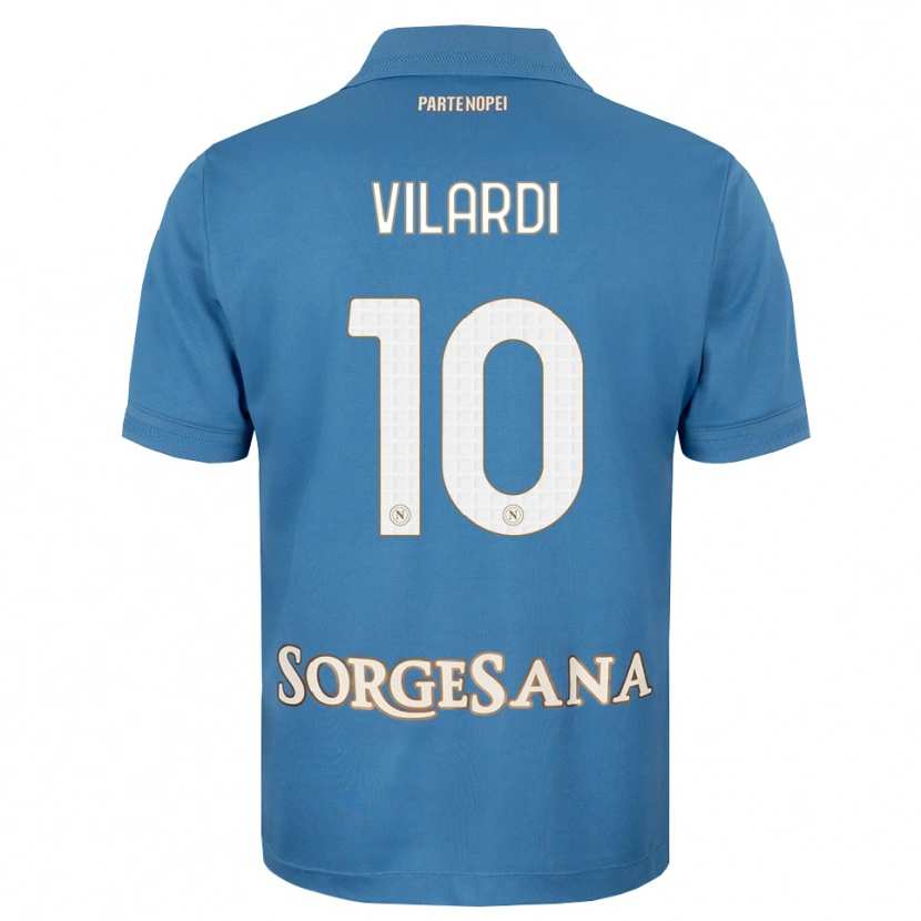 Danxen Herren Mario Vilardi #10 Nebelblau Weiß Heimtrikot Trikot 2026/27 T-Shirt Schweiz