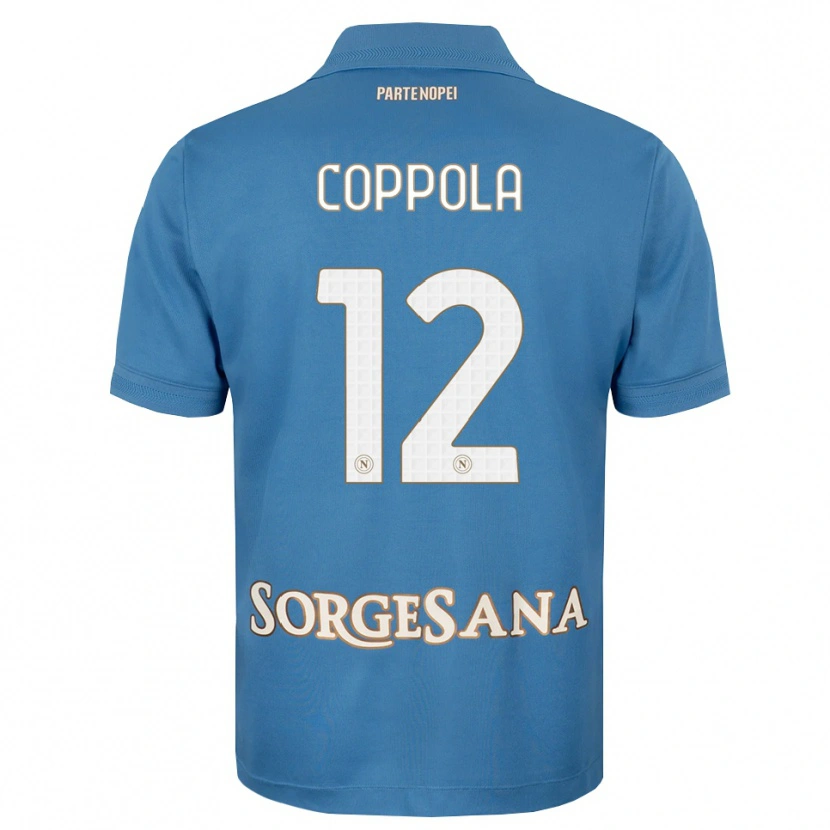 Danxen Herren Bernard Coppola #12 Nebelblau Weiß Heimtrikot Trikot 2026/27 T-Shirt Schweiz