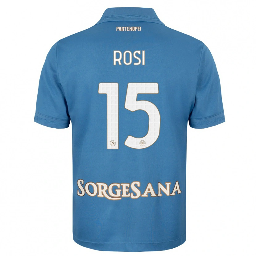 Danxen Herren Pasquale Rosi #15 Nebelblau Weiß Heimtrikot Trikot 2026/27 T-Shirt Schweiz
