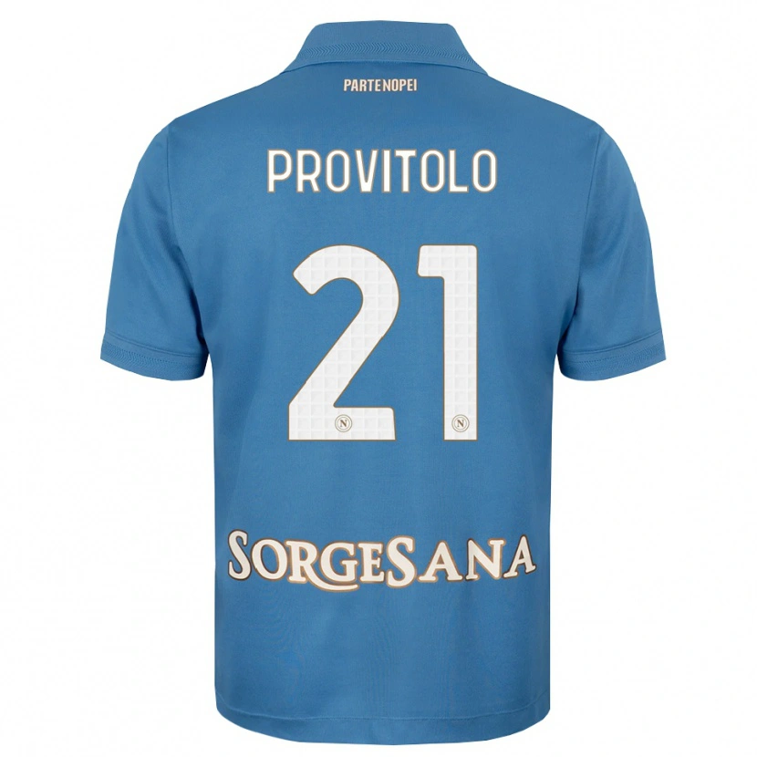 Danxen Herren Vincenzo Provitolo #21 Nebelblau Weiß Heimtrikot Trikot 2026/27 T-Shirt Schweiz