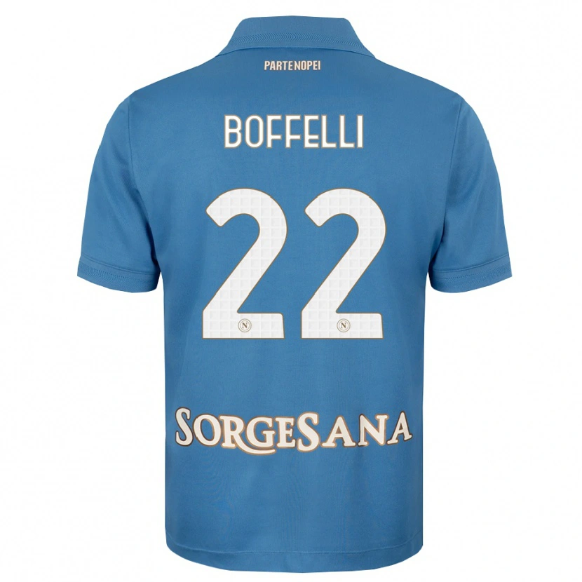 Danxen Herren Valerio Boffelli #22 Nebelblau Weiß Heimtrikot Trikot 2026/27 T-Shirt Schweiz