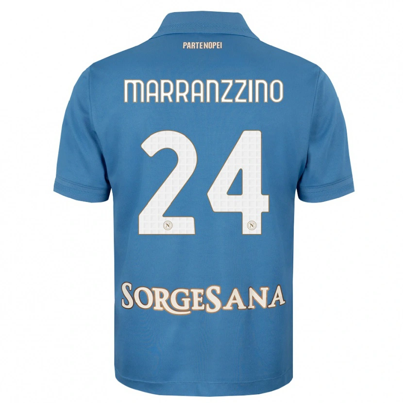 Danxen Herren Pasquale Marranzzino #24 Nebelblau Weiß Heimtrikot Trikot 2026/27 T-Shirt Schweiz