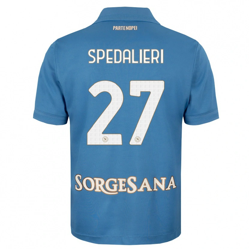 Danxen Herren Johnatan Andrea Spedalieri #27 Nebelblau Weiß Heimtrikot Trikot 2026/27 T-Shirt Schweiz