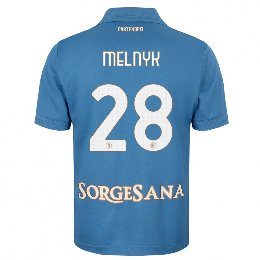 Danxen Herren Mykyta Melnyk #28 Nebelblau Weiß Heimtrikot Trikot 2026/27 T-Shirt Schweiz