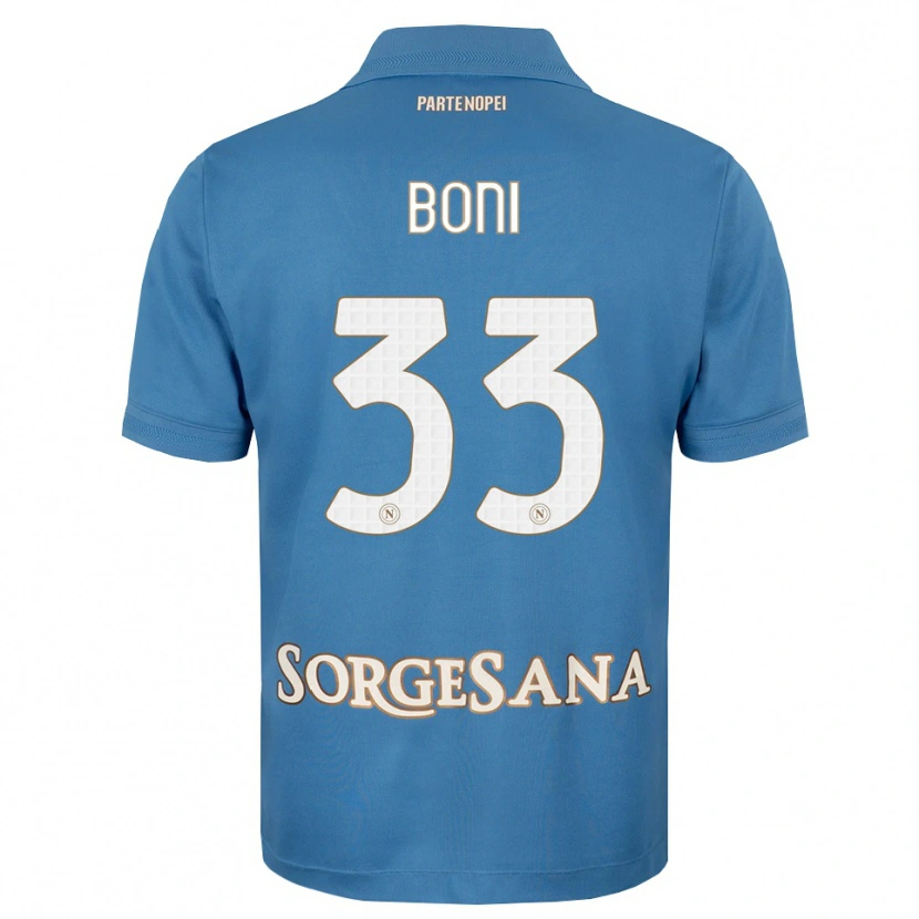 Danxen Herren Landry Boni #33 Nebelblau Weiß Heimtrikot Trikot 2026/27 T-Shirt Schweiz