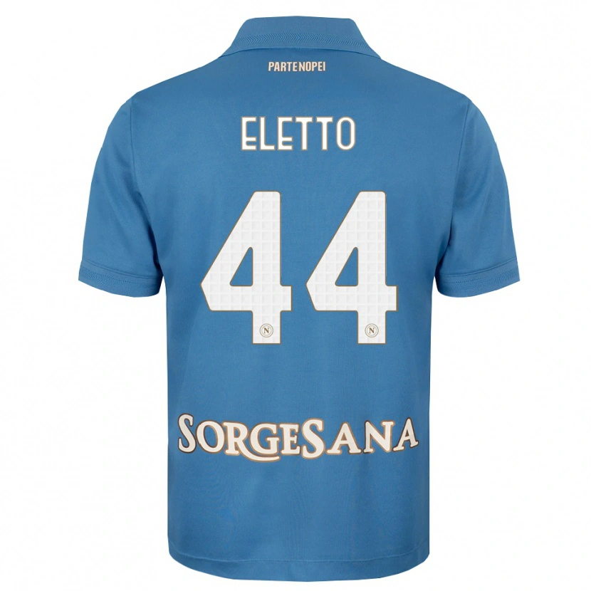 Danxen Herren Francesco Eletto #44 Nebelblau Weiß Heimtrikot Trikot 2026/27 T-Shirt Schweiz