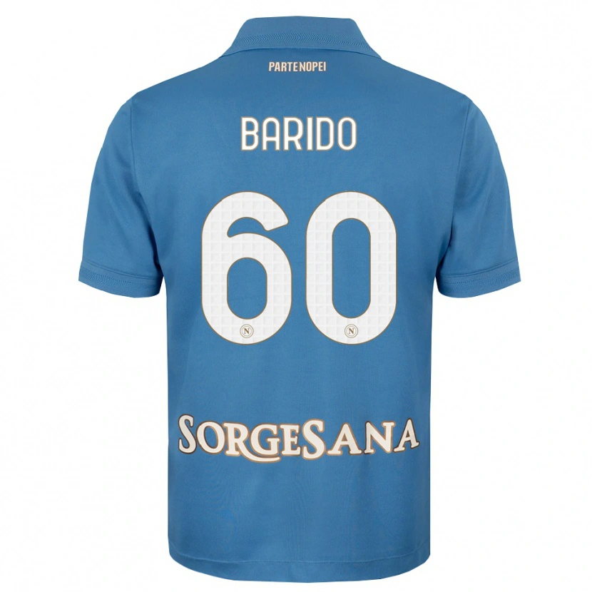 Danxen Herren Francisco Baridó #60 Nebelblau Weiß Heimtrikot Trikot 2026/27 T-Shirt Schweiz