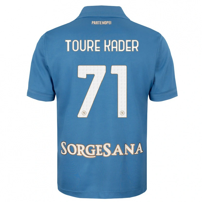 Danxen Herren Aziz Toure Kader #71 Nebelblau Weiß Heimtrikot Trikot 2026/27 T-Shirt Schweiz
