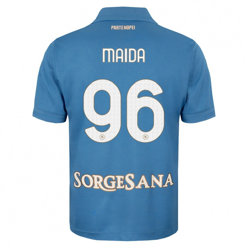 Danxen Herren Giuseppe Maida #96 Nebelblau Weiß Heimtrikot Trikot 2026/27 T-Shirt Schweiz