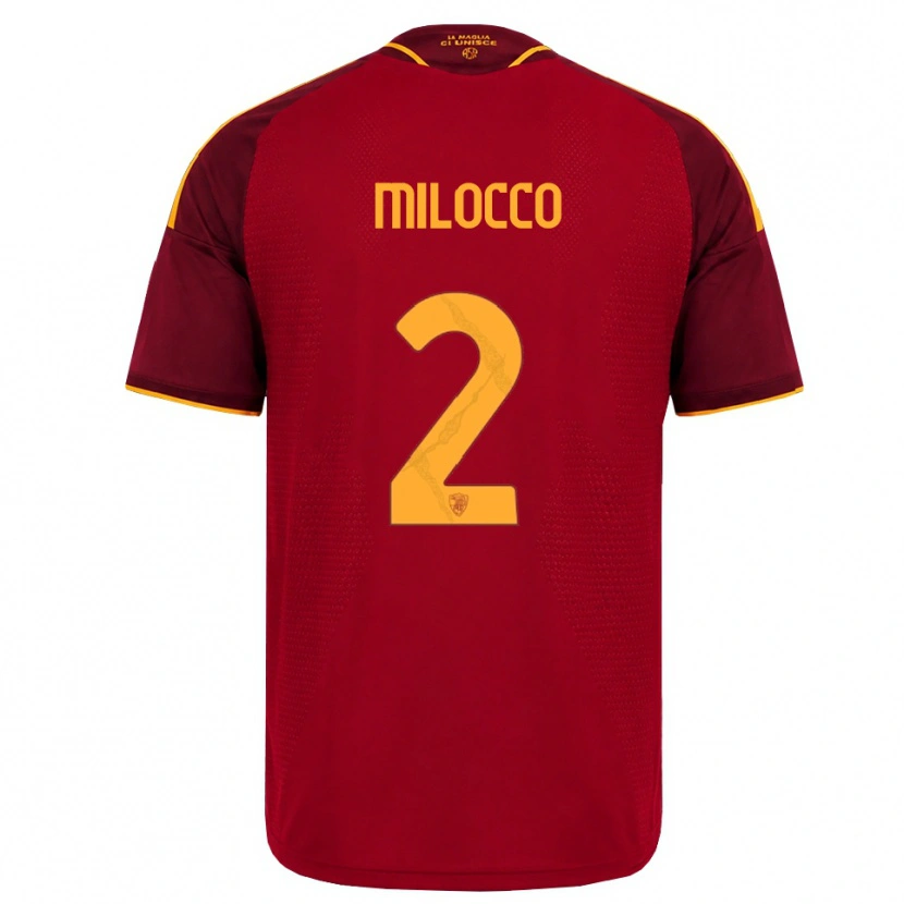 Danxen Herren Matias Milocco #2 Rot Gold Gelb Heimtrikot Trikot 2026/27 T-Shirt Schweiz