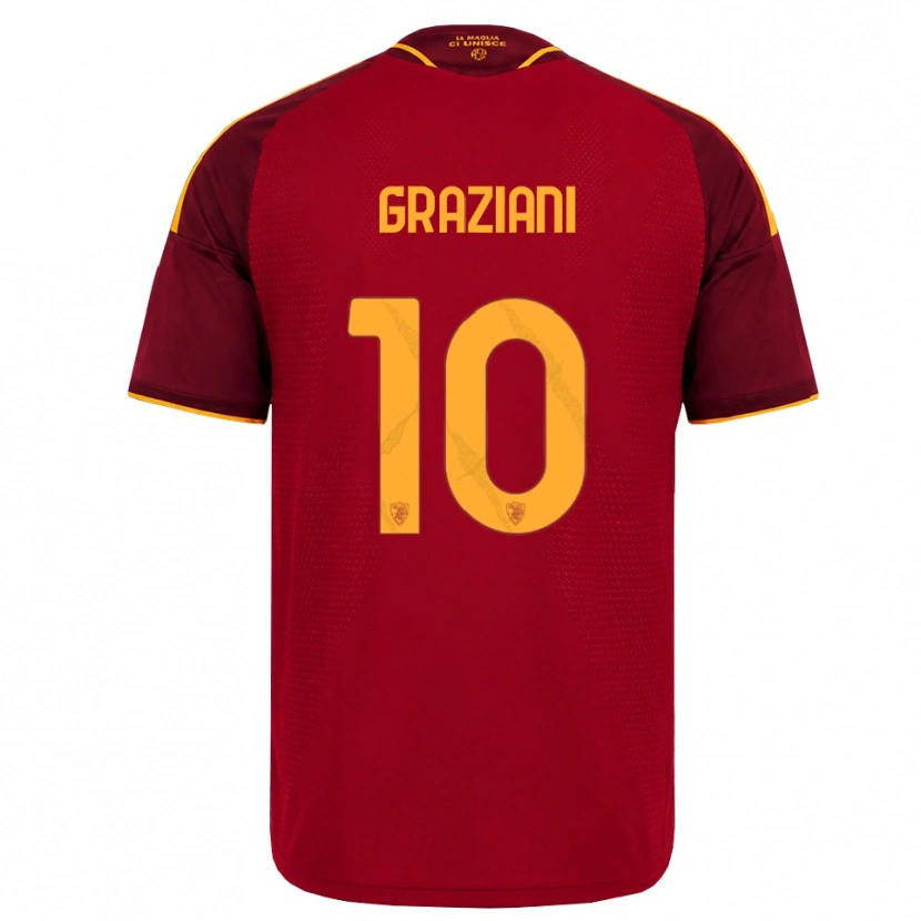 Danxen Herren Leonardo Graziani #10 Rot Gold Gelb Heimtrikot Trikot 2026/27 T-Shirt Schweiz
