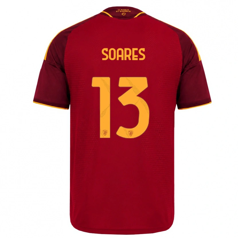 Danxen Herren Jayden Soares #13 Rot Gold Gelb Heimtrikot Trikot 2026/27 T-Shirt Schweiz