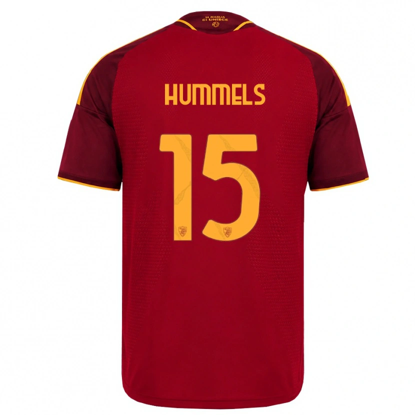 Danxen Herren Mats Hummels #15 Rot Gold Gelb Heimtrikot Trikot 2026/27 T-Shirt Schweiz