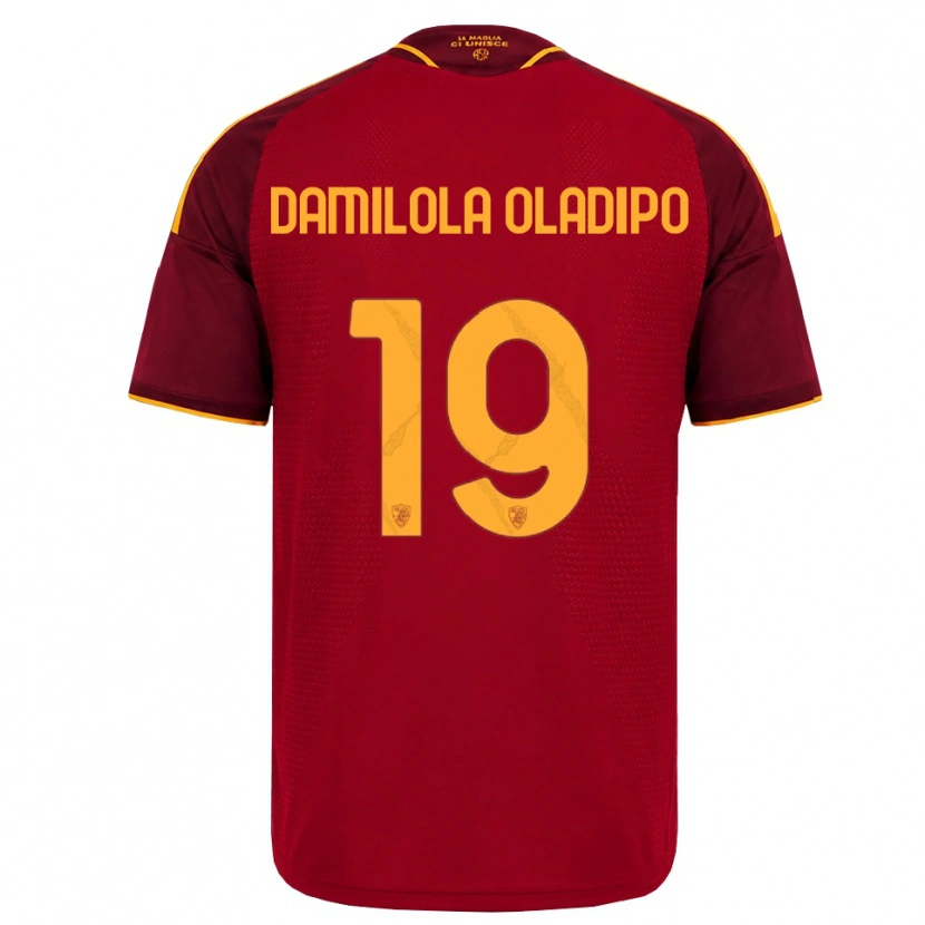 Danxen Herren Shukurat Damilola Oladipo #19 Rot Gold Gelb Heimtrikot Trikot 2026/27 T-Shirt Schweiz